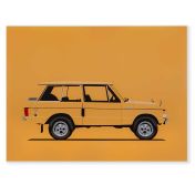 Limited Edition Range Rover Classic Artwork - Set of Three (300 x 400mm) 