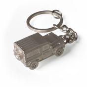 Defender Keyring - Silver