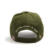 Red Canoe Applique Cap - Bronze Green